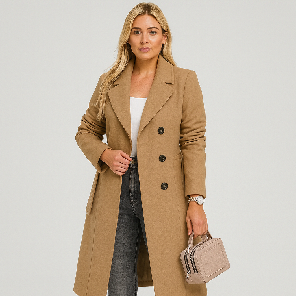 The Isabella Long Trenchcoat – Coat – – Lila Faye