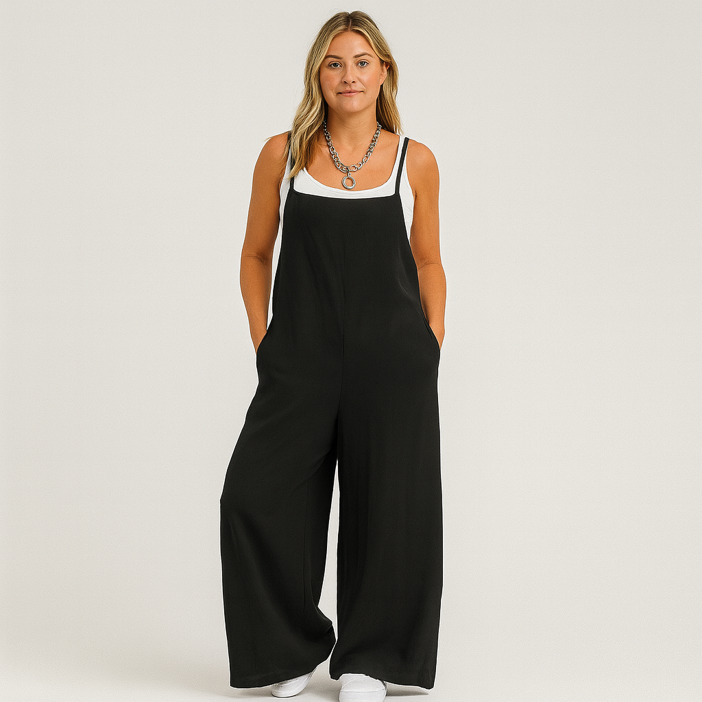 The Kaia Linen Jumpsuit – Jumpsuits – – Lila Faye