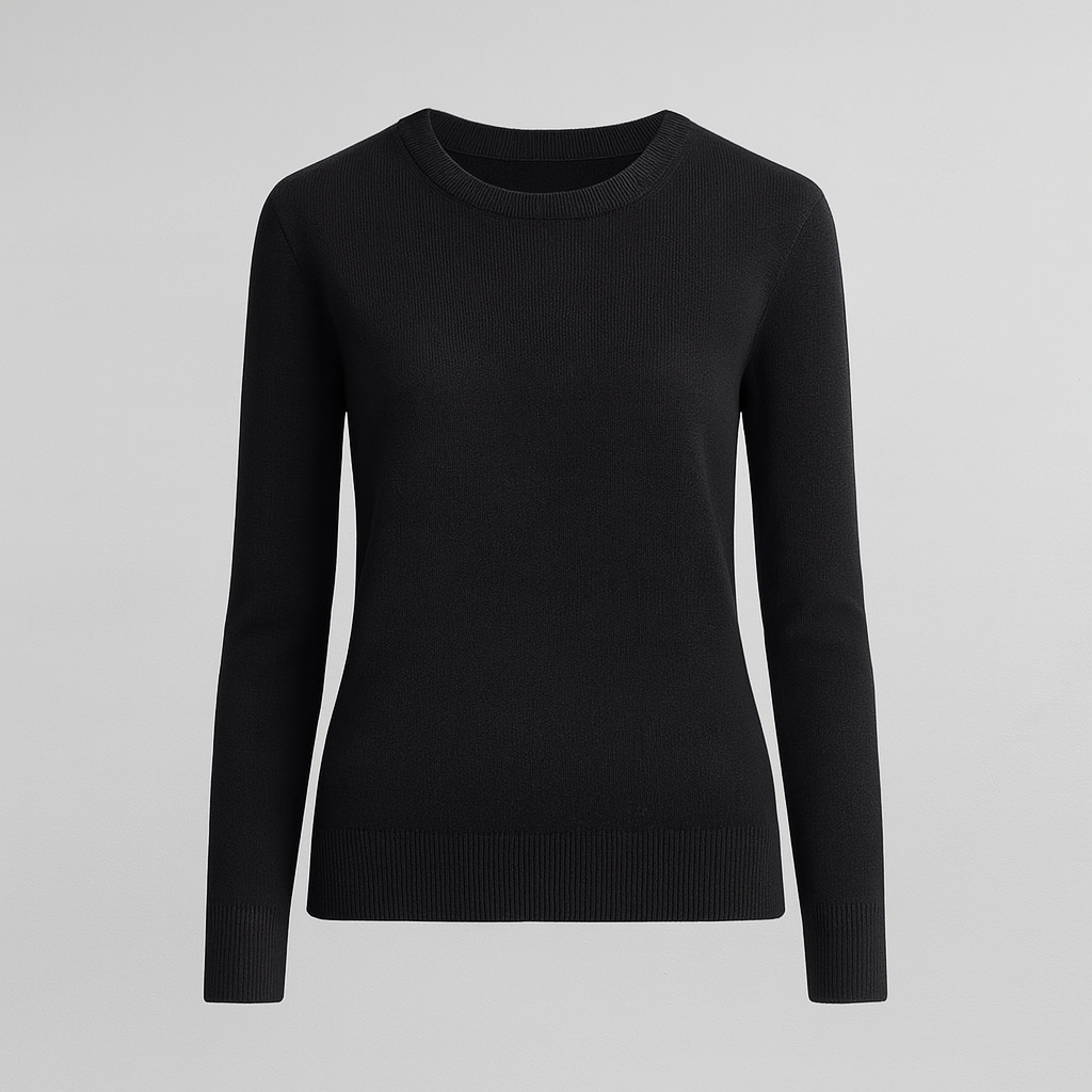 The Dorevelle Merino Wool Sweater – Sweater – Black – Lila Faye