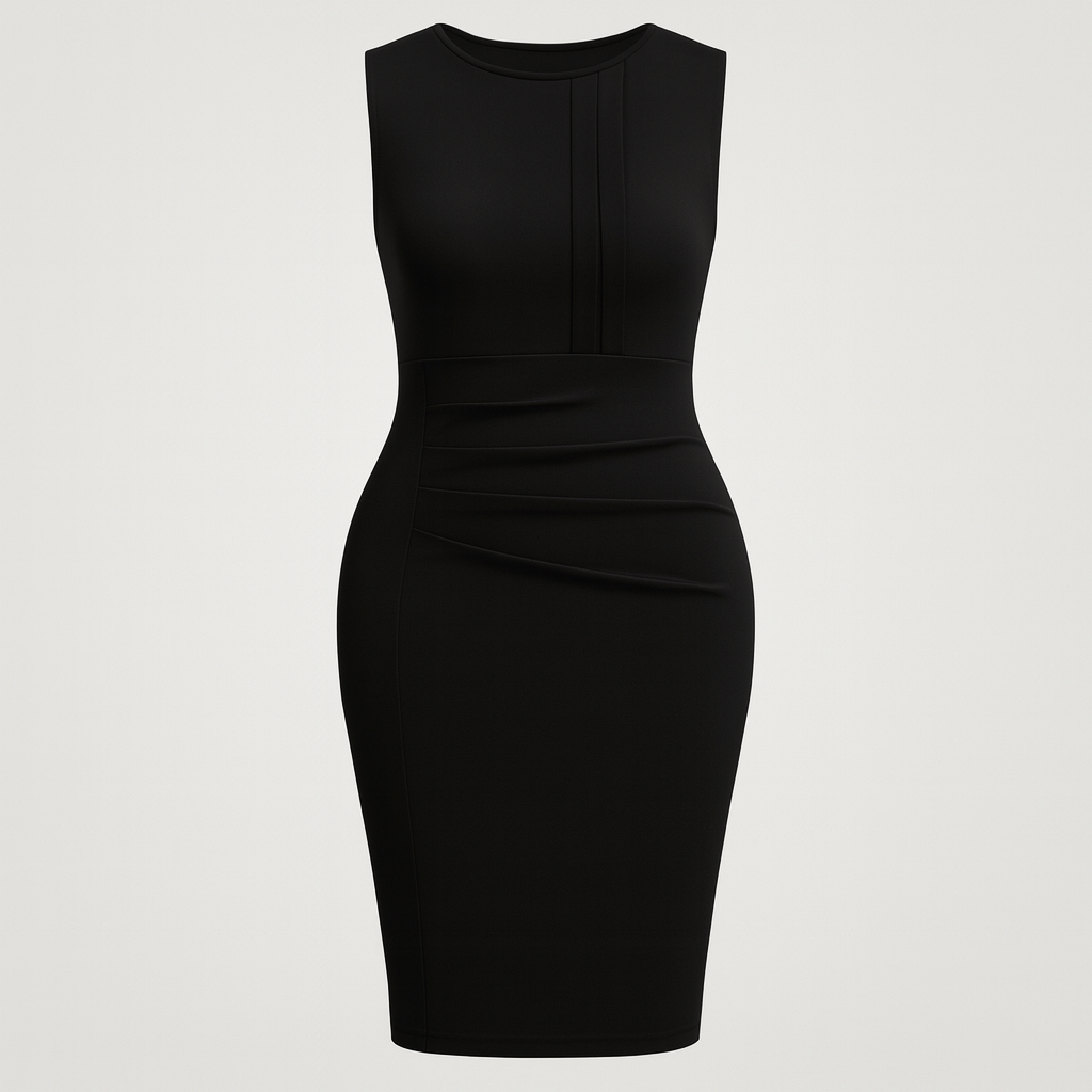 The Elara Bodycon Party Dress – Dress – Black – Lila Faye