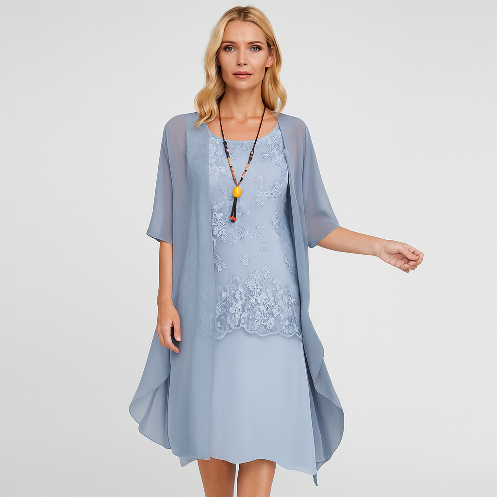 The Maribel Floral Midi Dress – Dress – – Lila Faye