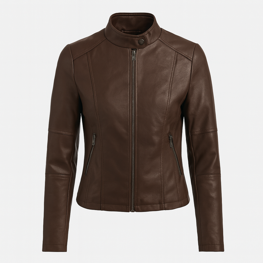 The Elara Casual Jacket – Jacket – Brown – Lila Faye