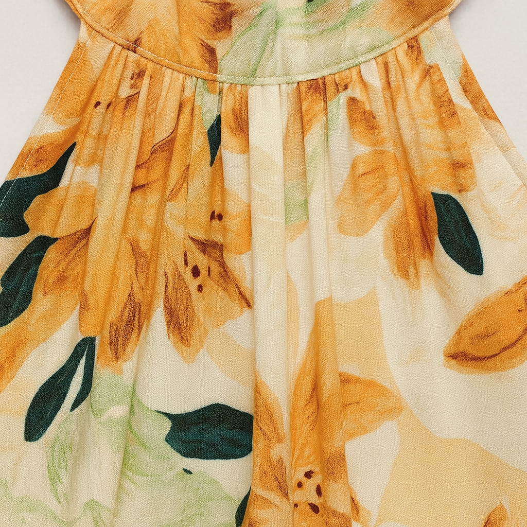 The Elara Floral Halter Dress – Dress – – Lila Faye