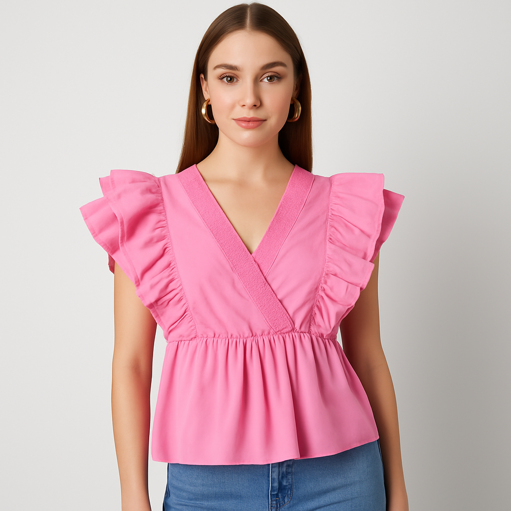 The Mariposa Butterfly Top – – –Lila Faye