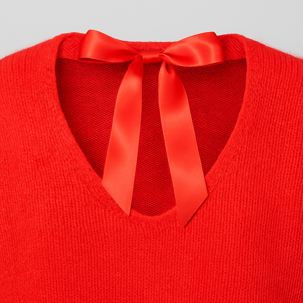 The Aria Ribbon Knit Top – – –Lila Faye