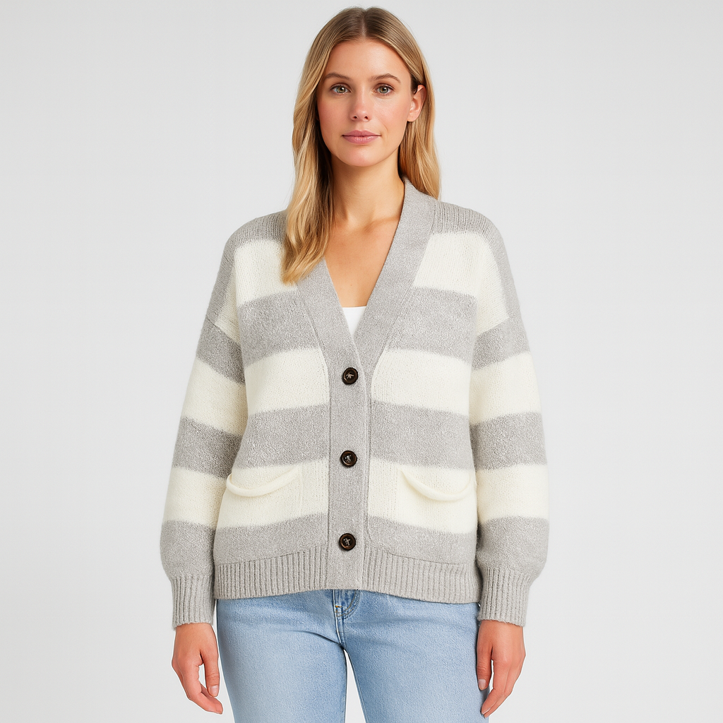 The Intan Buttoned Cardigan – Cardigan – – Lila Faye