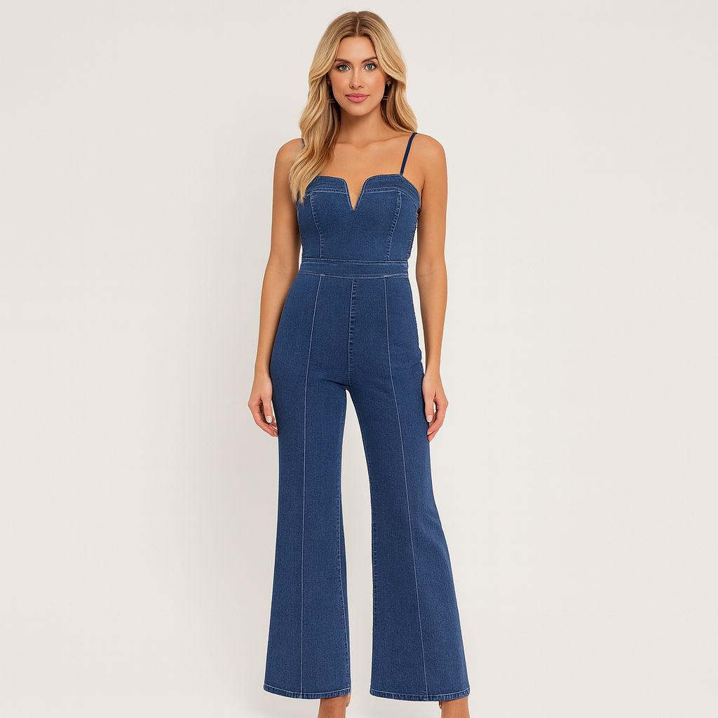 The Sitti Wide-Leg Jumpsuit – Jumpsuit – – Lila Faye