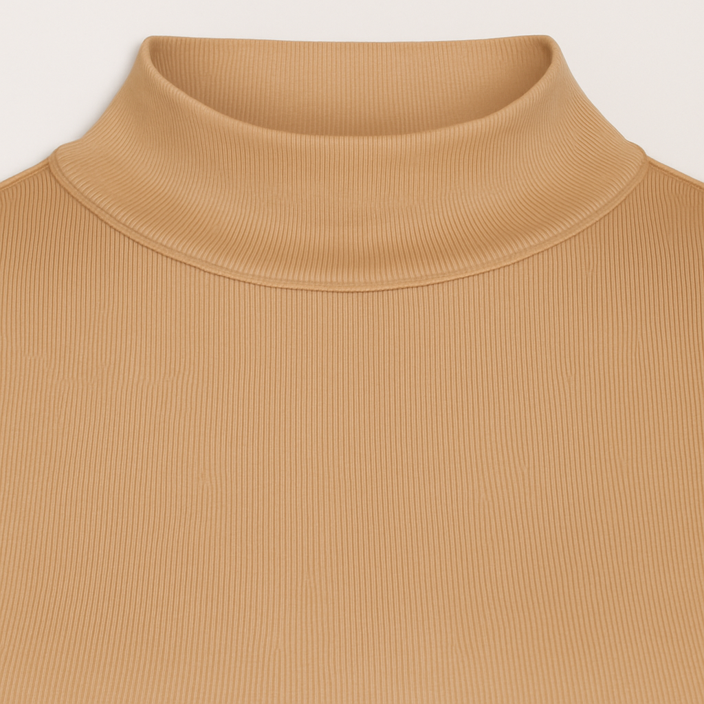 The Solace Sheer Mock Neck – – –Lila Faye