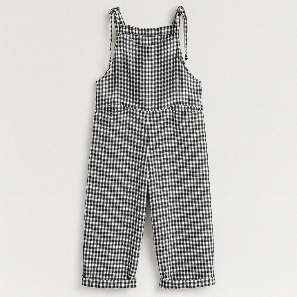 The Harper Striped Linen Jumpsuit – Jumpsuits – White – Lila Faye