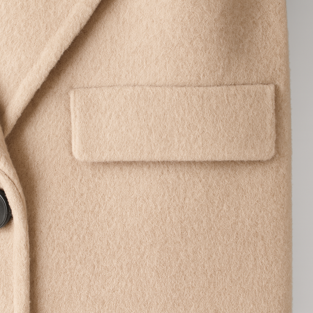 The Amelia Wool Blazer Coat – Jacket – – Lila Faye