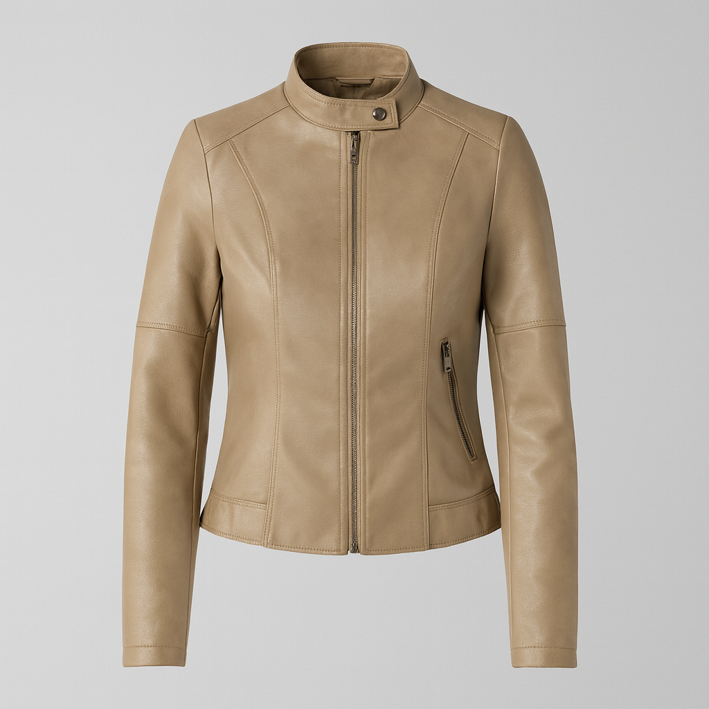 The Elara Casual Jacket – Jacket – Beige – Lila Faye