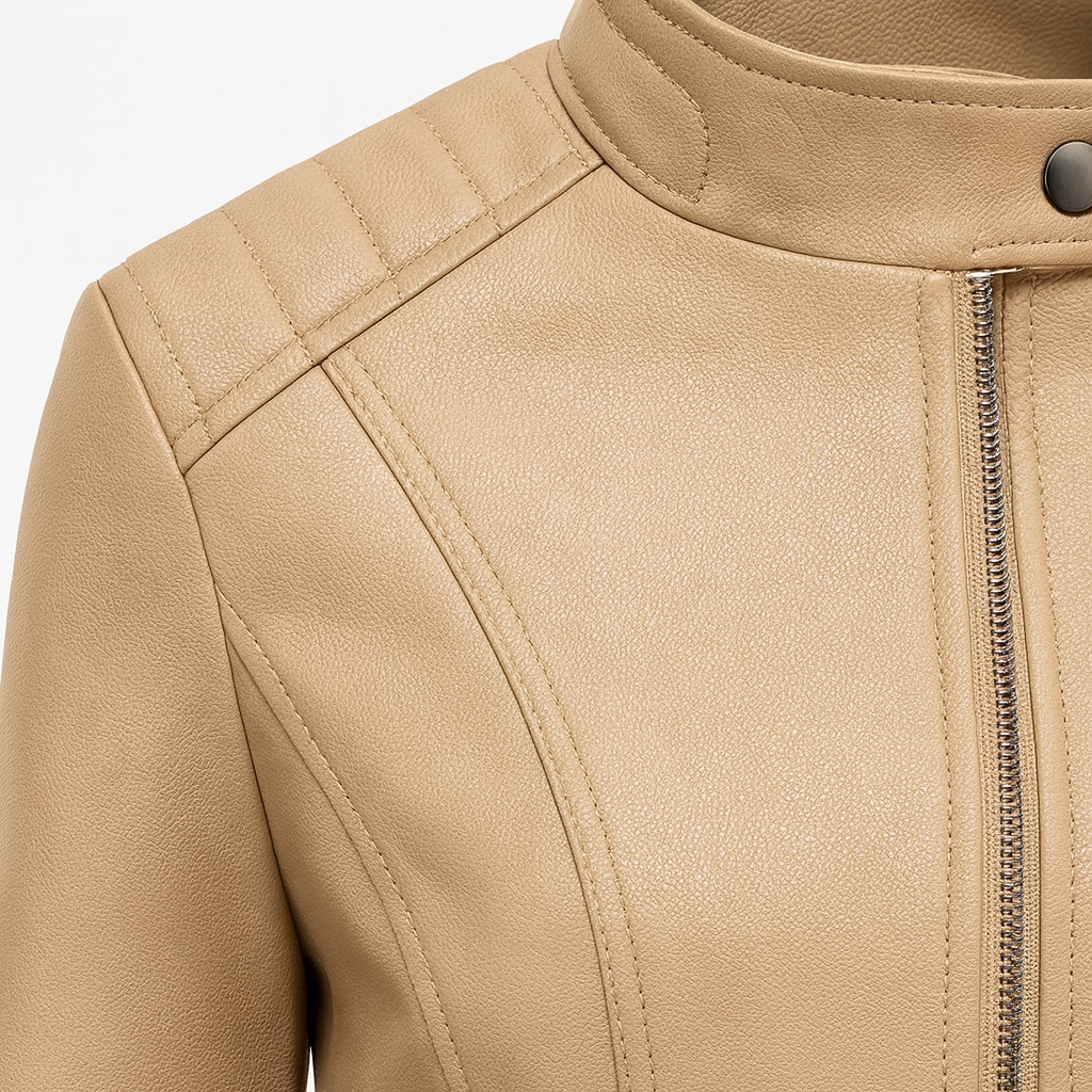 The Liriel Leather Jacket – Jacket – – Lila Faye