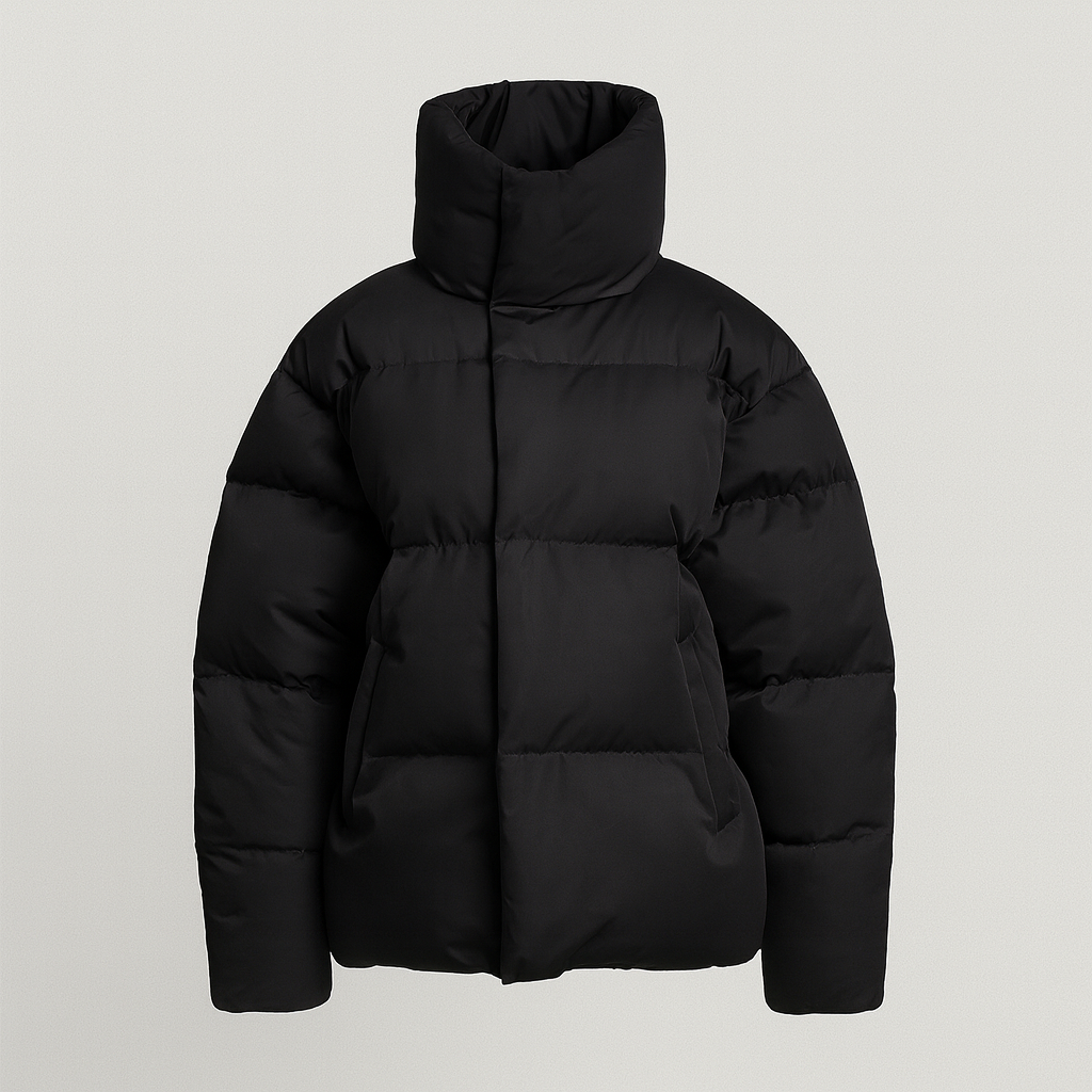 The Madison Puffer Jacket – Jacket – Black – Lila Faye