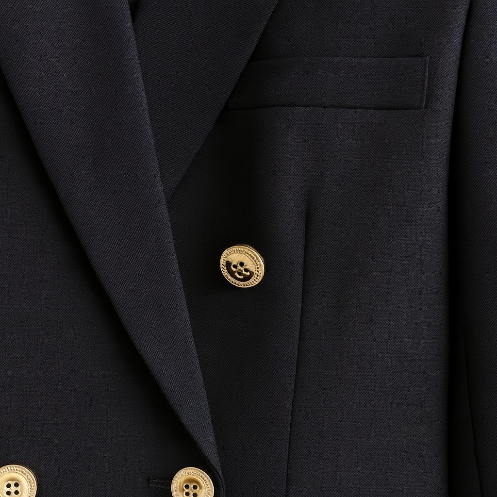 The Victoria Double-Breasted Blazer – Jacket – – Lila Faye