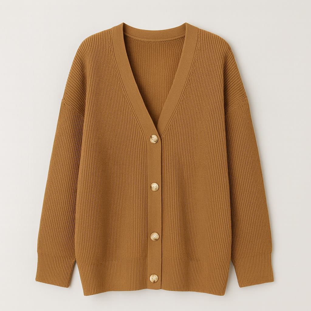 The Maura Cardigan – Cardigan – Brown – Lila Faye