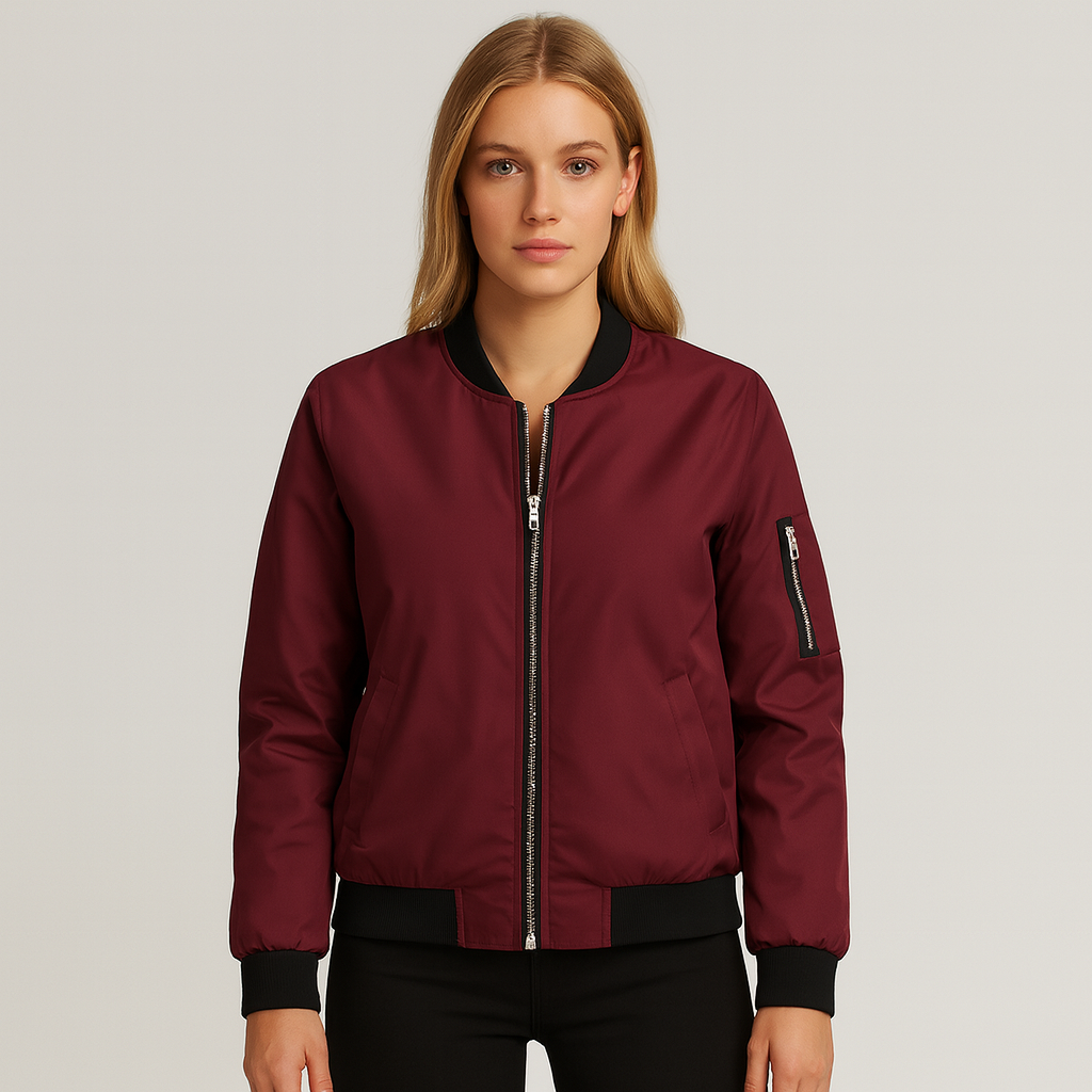 The Agatha Bomber Jacket – Jacket – – Lila Faye
