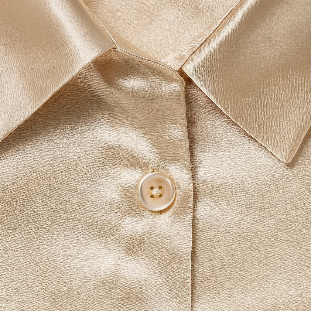 The Celestine Satin Shirt – Shirt – – Lila Faye