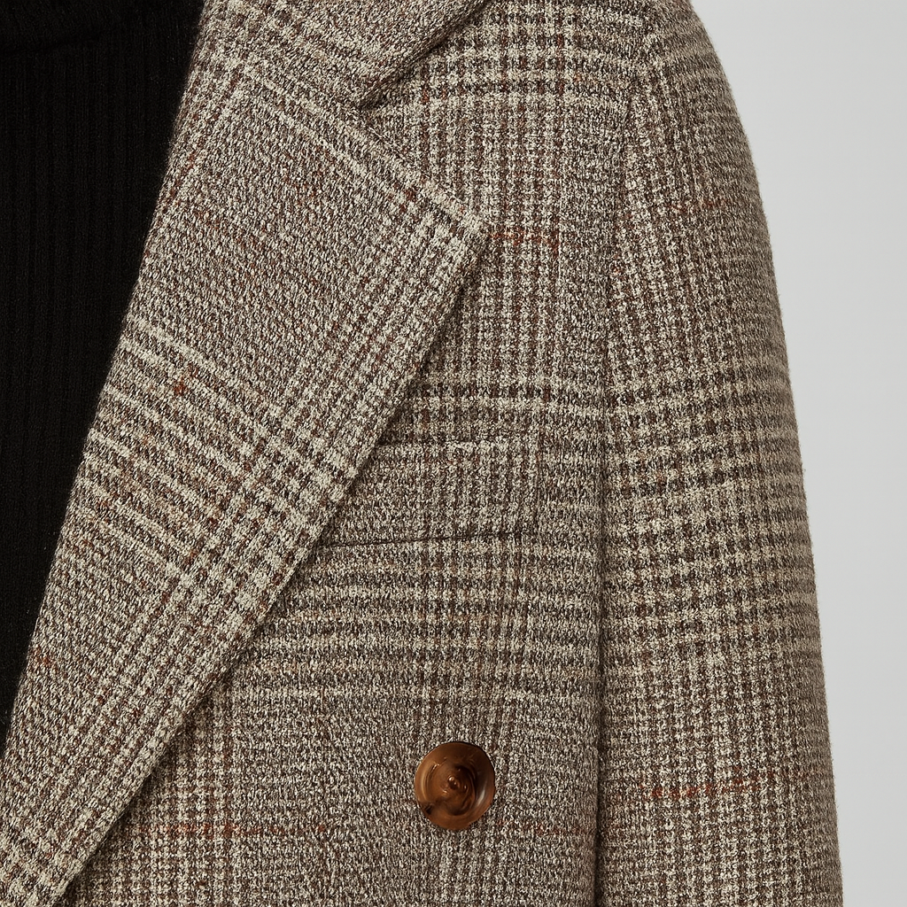 The Alina Checked Blazer – Jacket – – Lila Faye