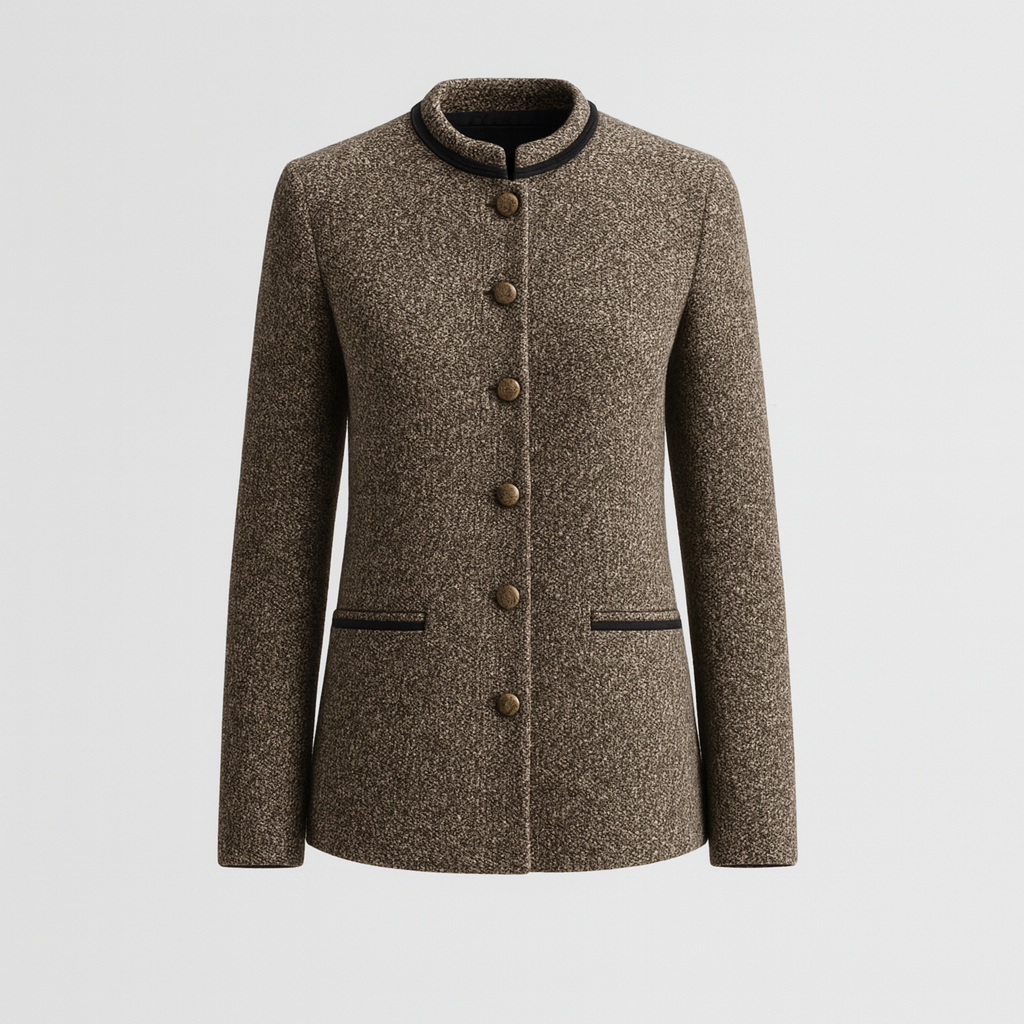 The Amelise Casual Coat – Coat – Grey – Lila Faye