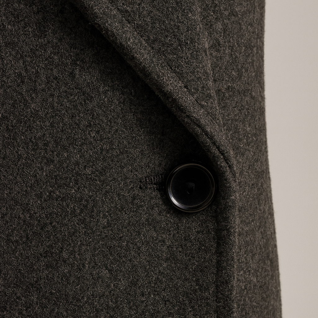 The Helena Oversized Wool Blend Coat – Coat – – Lila Faye