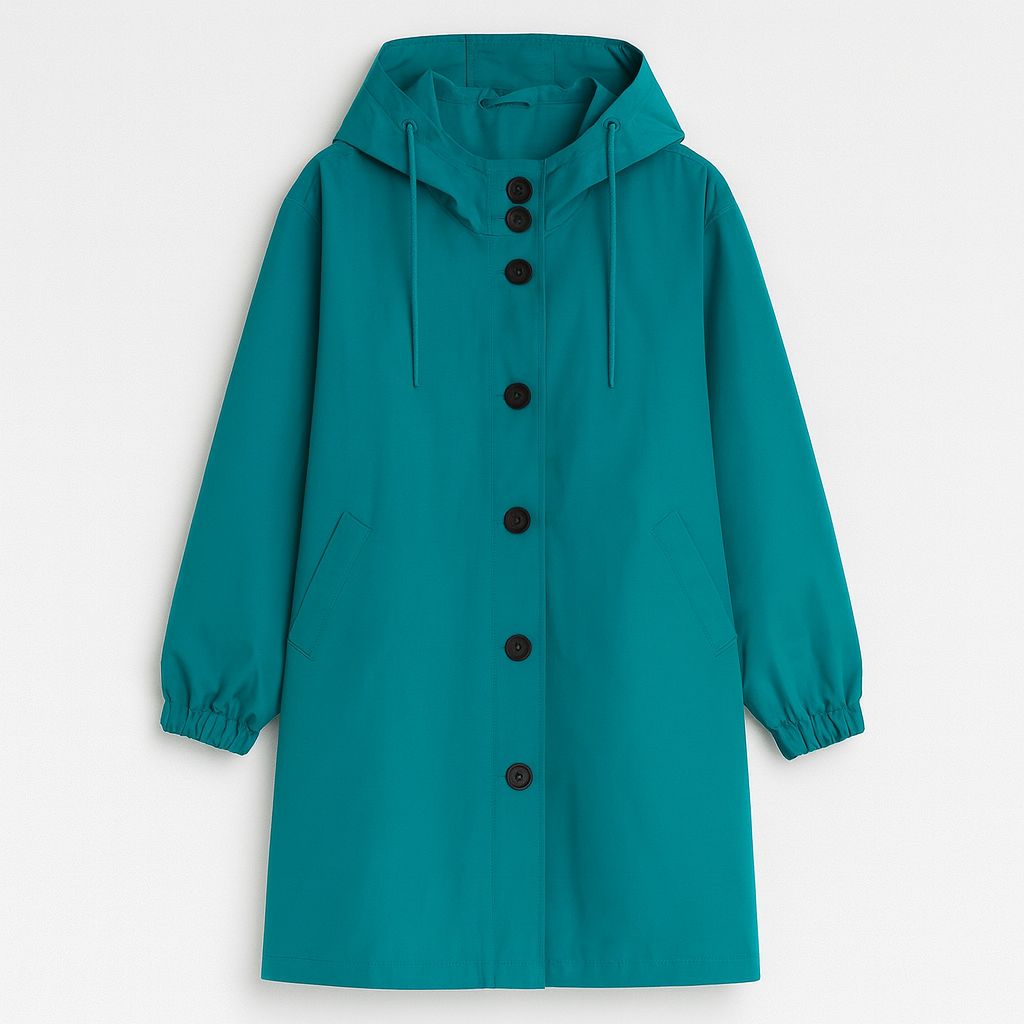 The Liriel Waterproof Windbreaker Jacket – Jacket – Ice Blue – Lila Faye