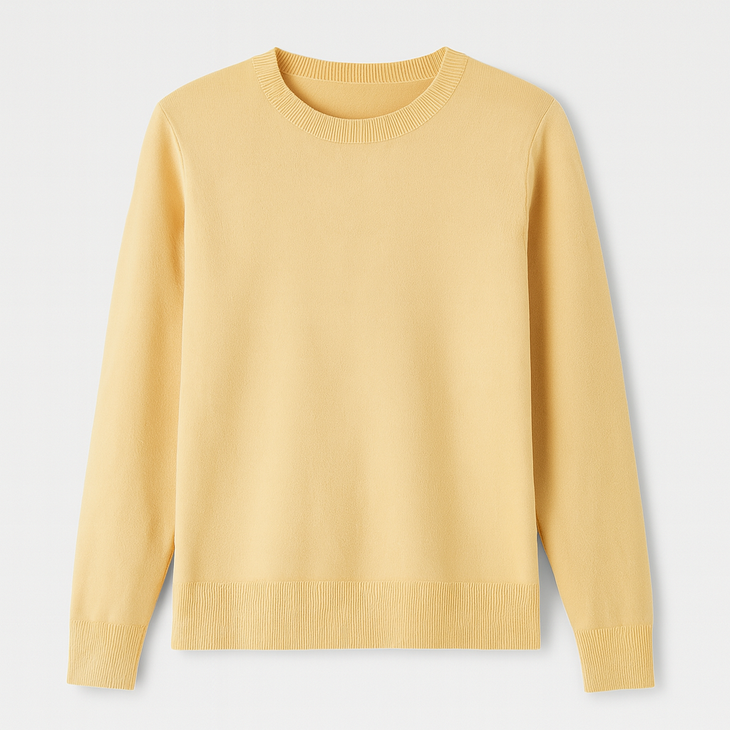 The Dorevelle Merino Wool Sweater – Sweater – Khaki – Lila Faye