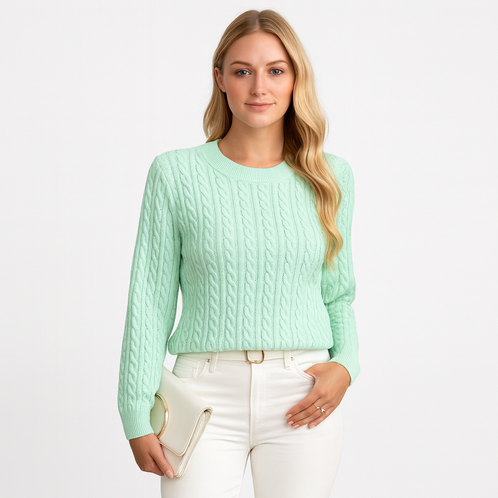 The Dorevelle Round-Neck Sweater – Sweater – – Lila Faye