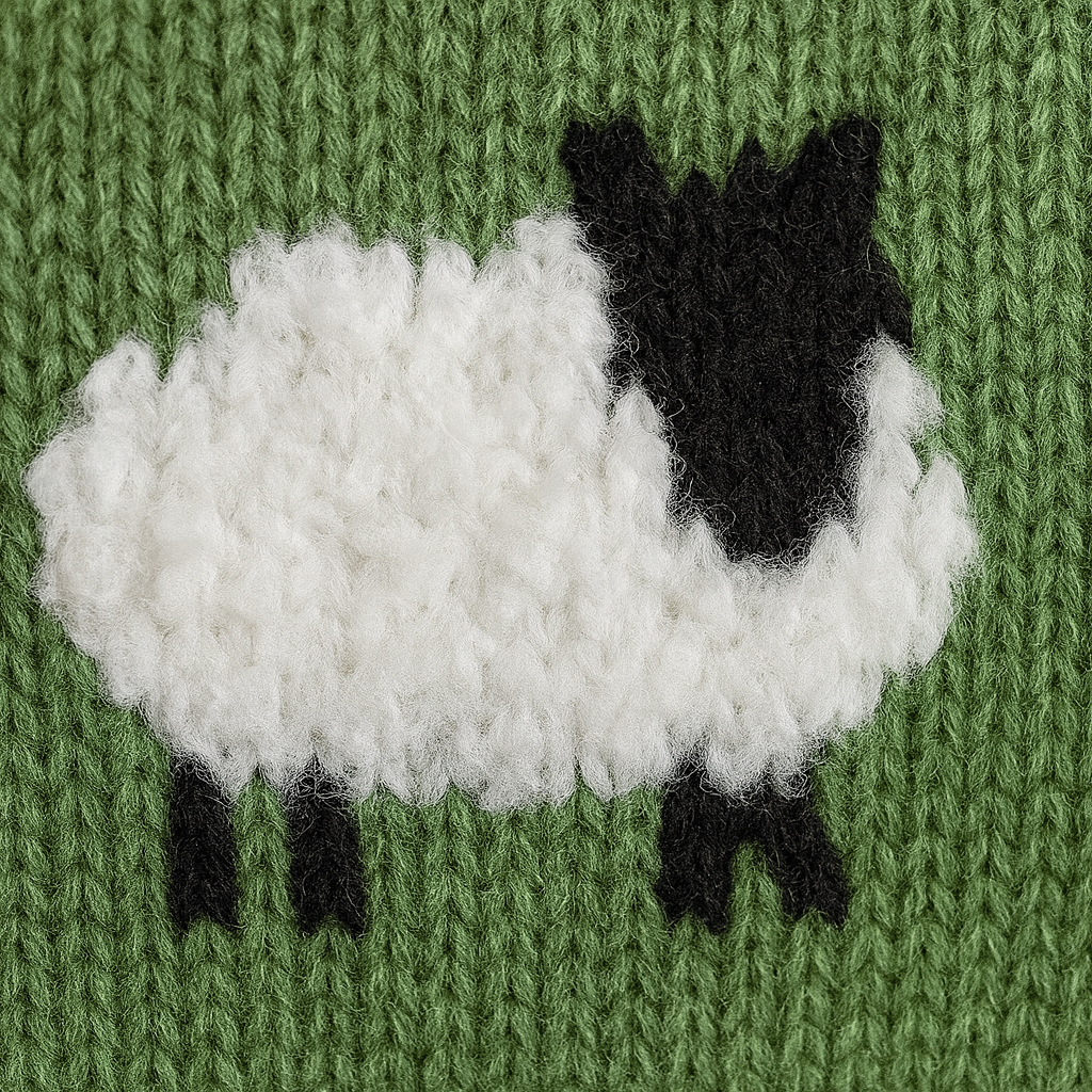 The Meadow Sheep Knit Sweater – Sweaters – – Lila Faye
