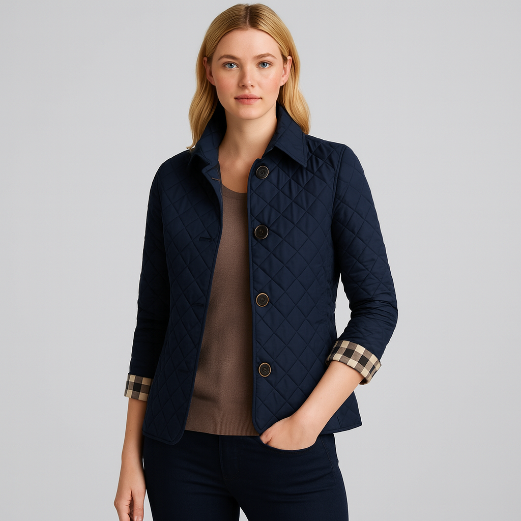 The Camille Quilted Jacket – Jacket – – Lila Faye