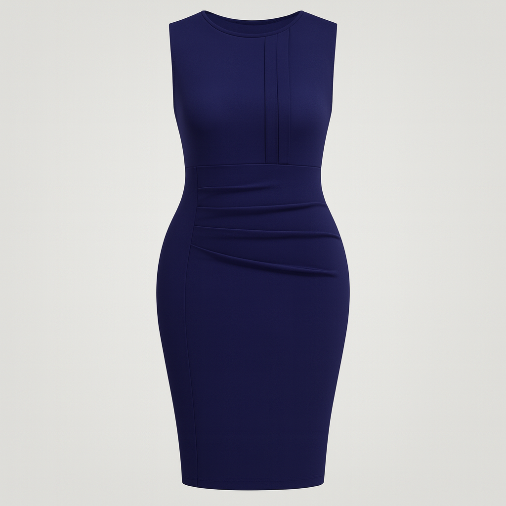 The Elara Bodycon Party Dress – Dress – Navy – Lila Faye