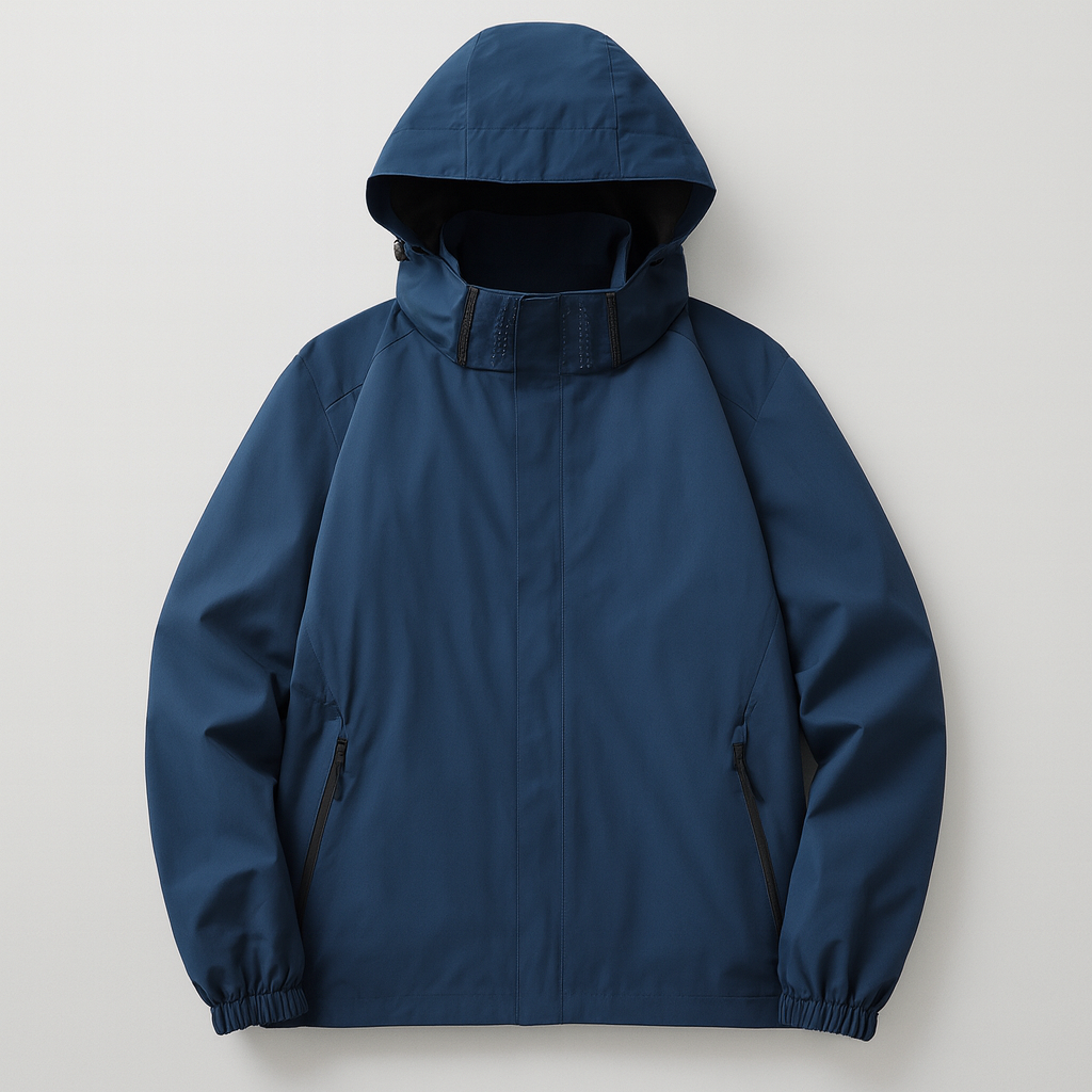 The Maren Waterproof Jacket – Jacket – Navy – Lila Faye