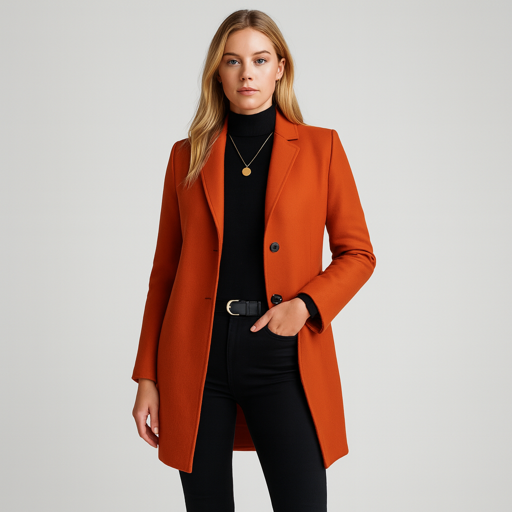 The Seraphine Tailored Coat – Coat – – Lila Faye