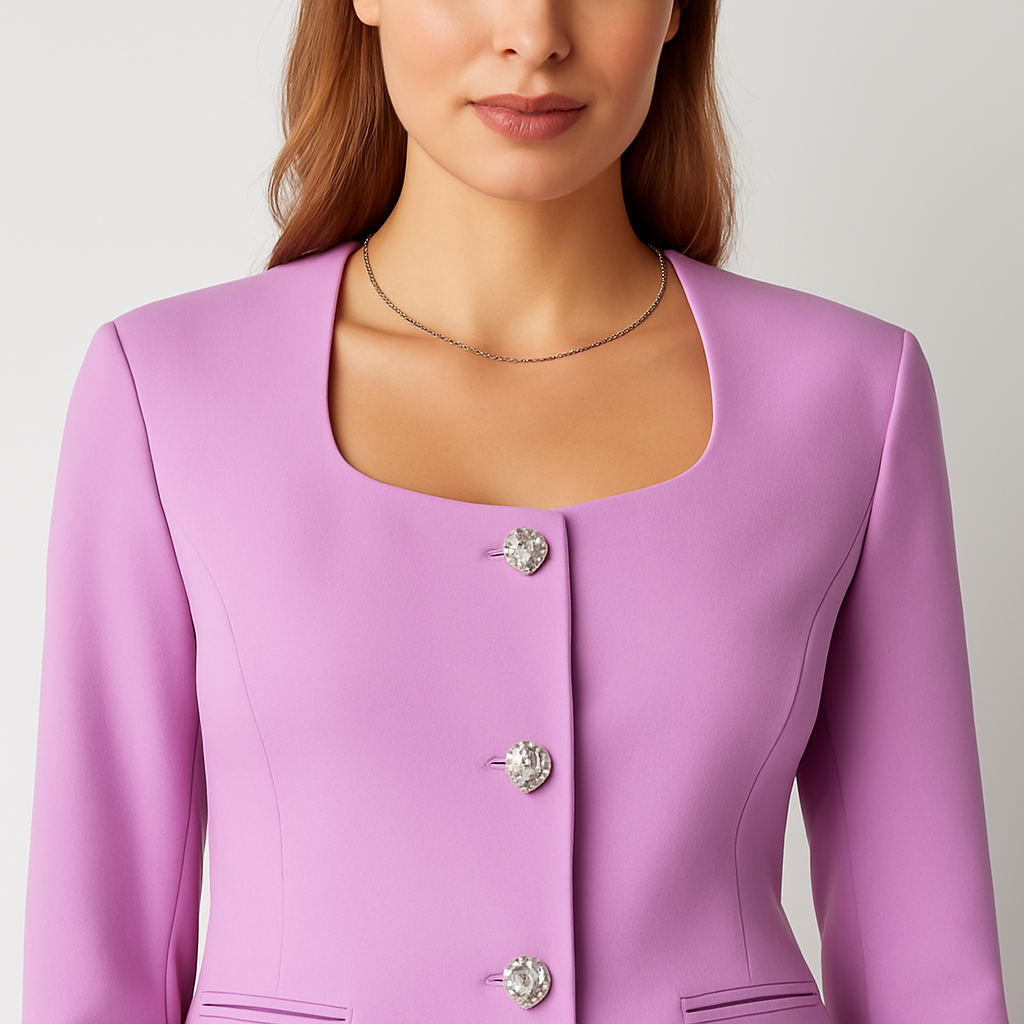 The Lena Blazer Top – – –Lila Faye