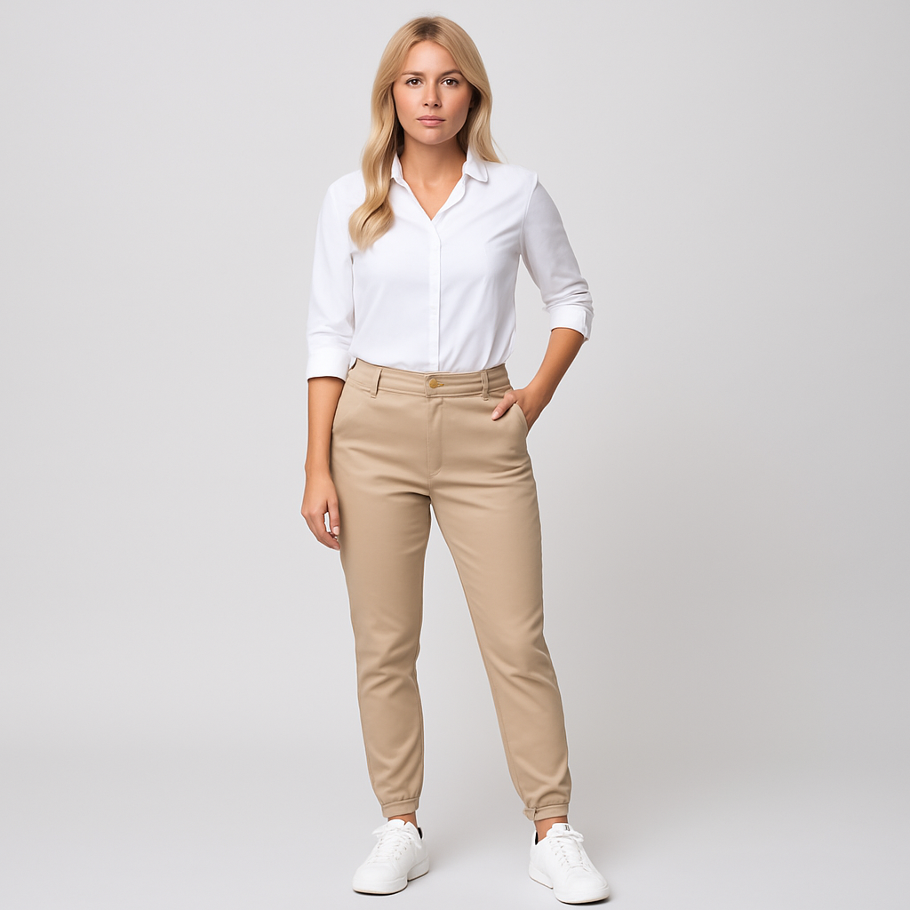 The Ludovica Stretch Skinny Jogger Pants – Pants – – Lila Faye