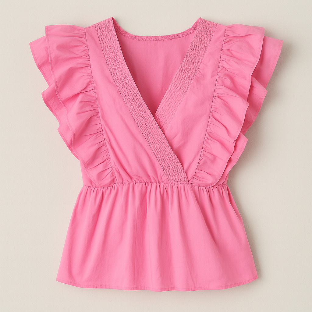 The Mariposa Butterfly Top – – Pink–Lila Faye