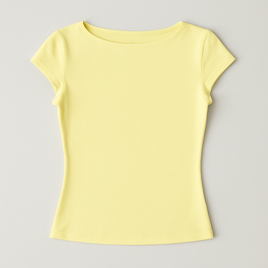 The Ophelia Open-Back Bodysuit – – Yellow–Lila Faye