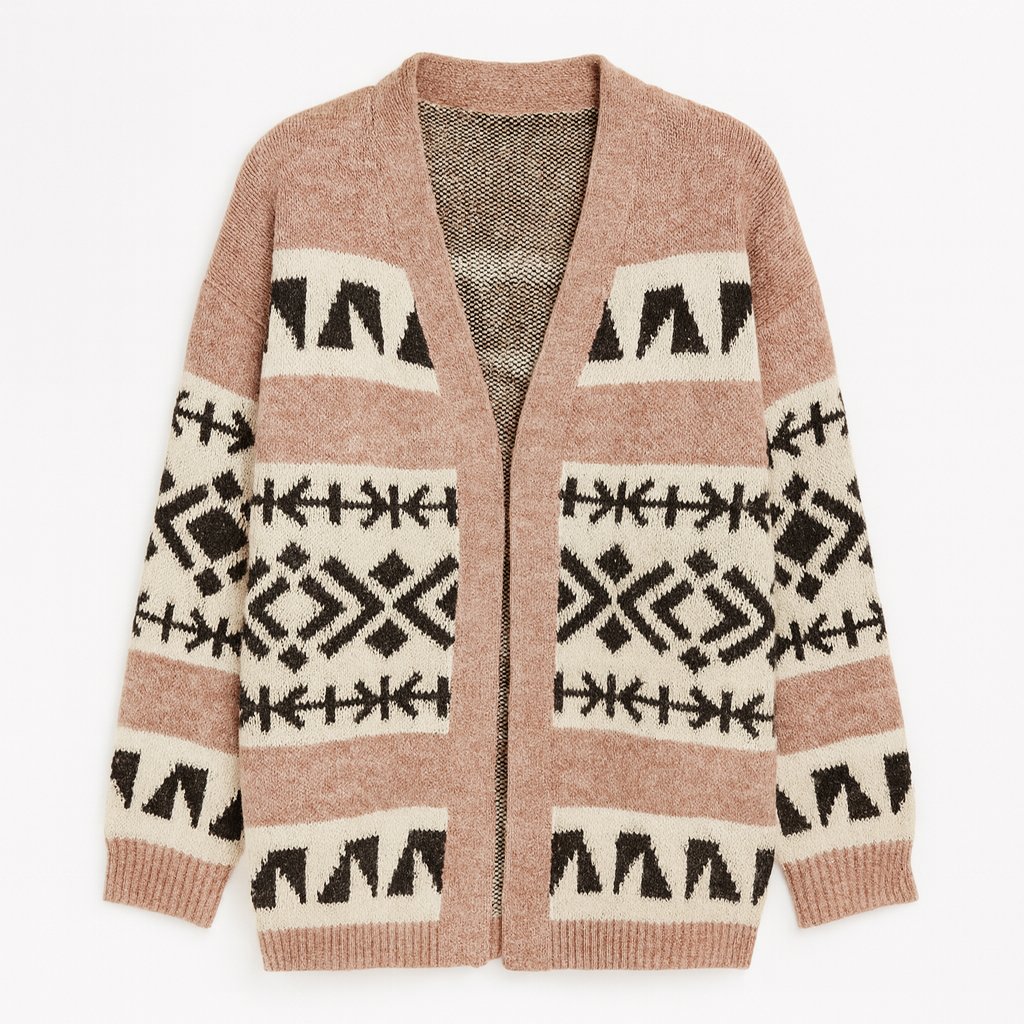 The Chenda Cardigan – Cardigan – Khaki – Lila Faye