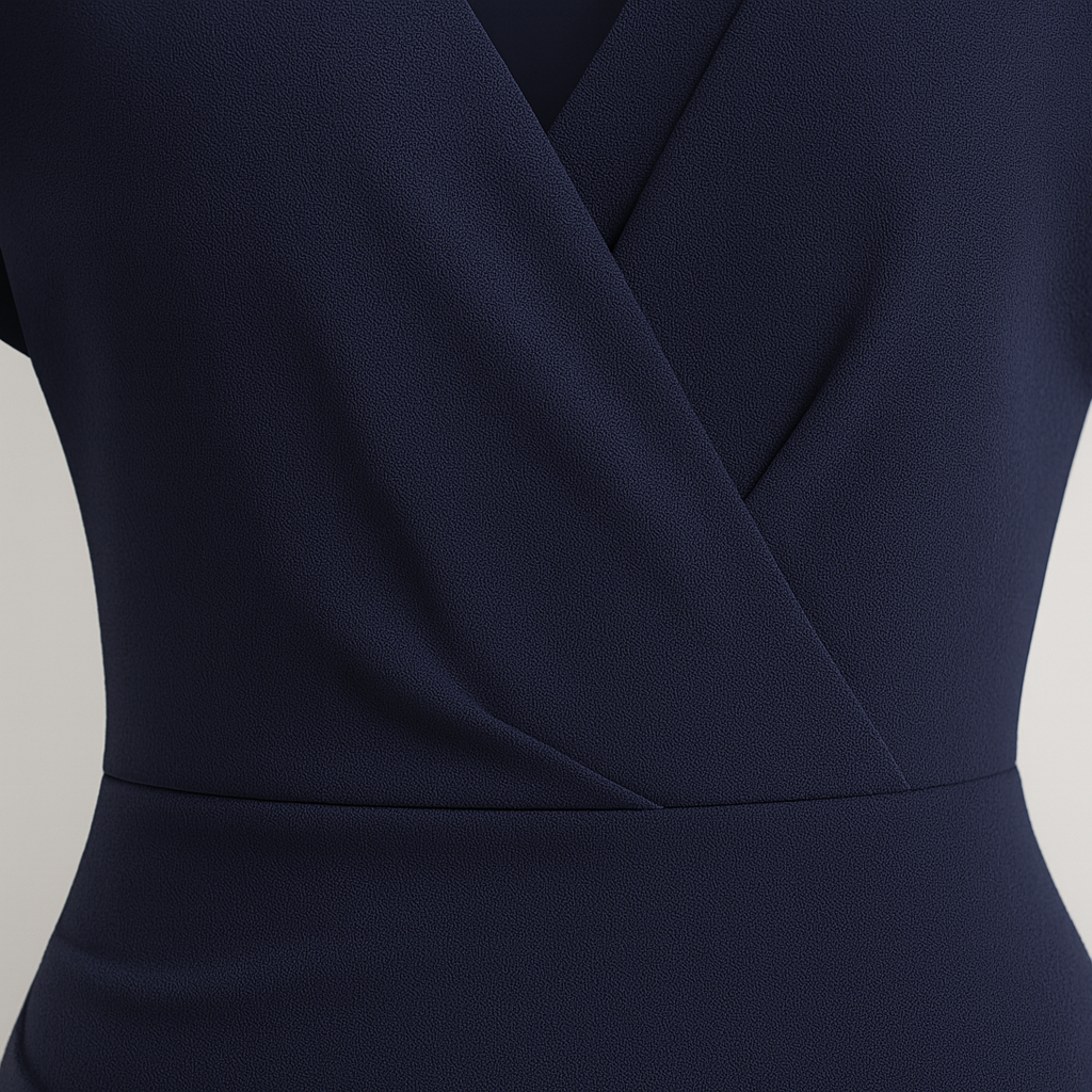 The Kira V-Neck Bodycon Midi Dress – Dresses – – Lila Faye