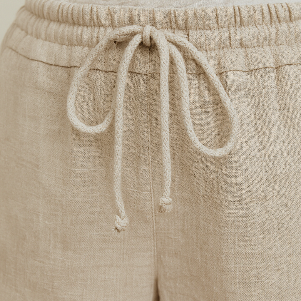 The Lila Cotton Blend Trousers – Trousers – – Lila Faye