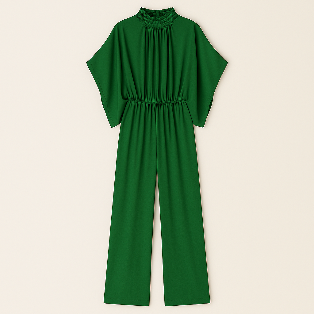 The Varsha Jumpsuit – Jumpsuit – Green – Lila Faye