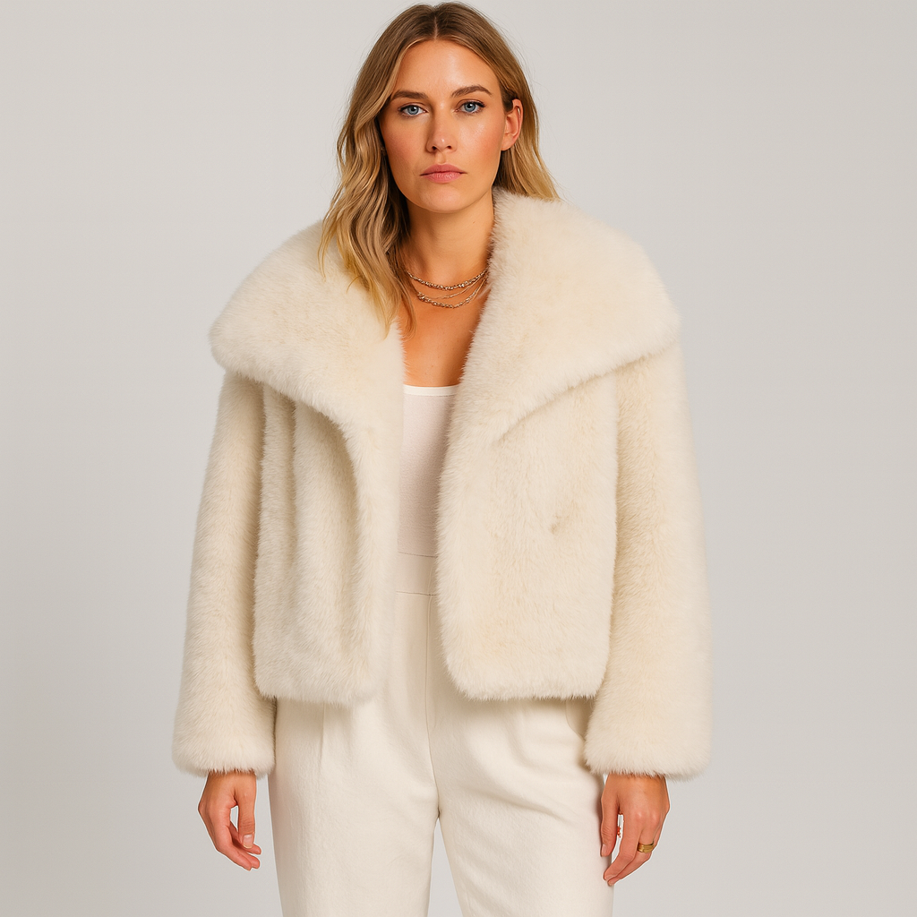 The Hope Faux Fur Coat – Jacket – – Lila Faye