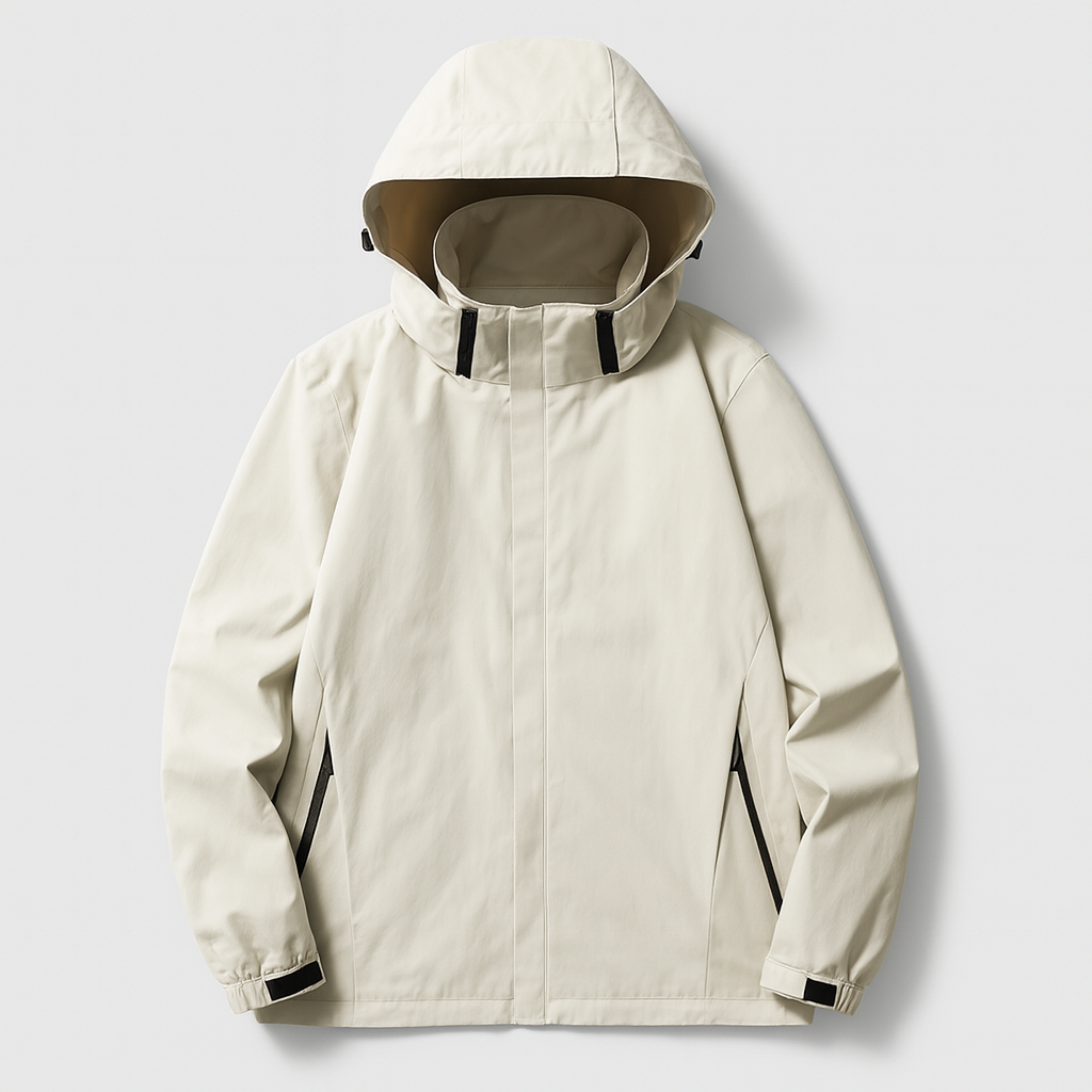 The Maren Waterproof Jacket – Jacket – White – Lila Faye