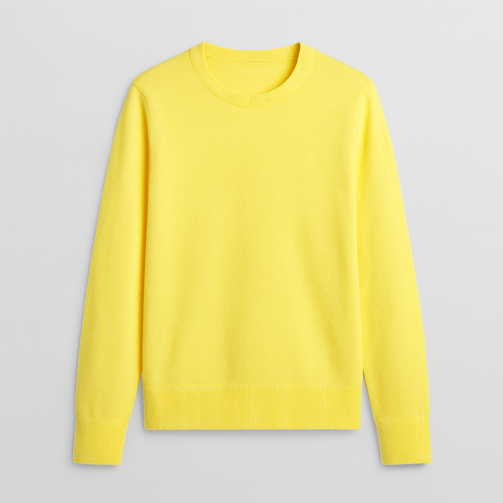 The Dorevelle Merino Wool Sweater – Sweater – Yellow – Lila Faye