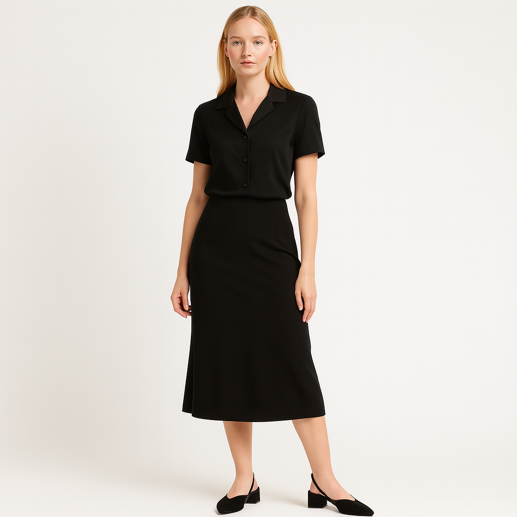 Slingback heels with pointed toe and block heel, designed for versatile day-to-night wear